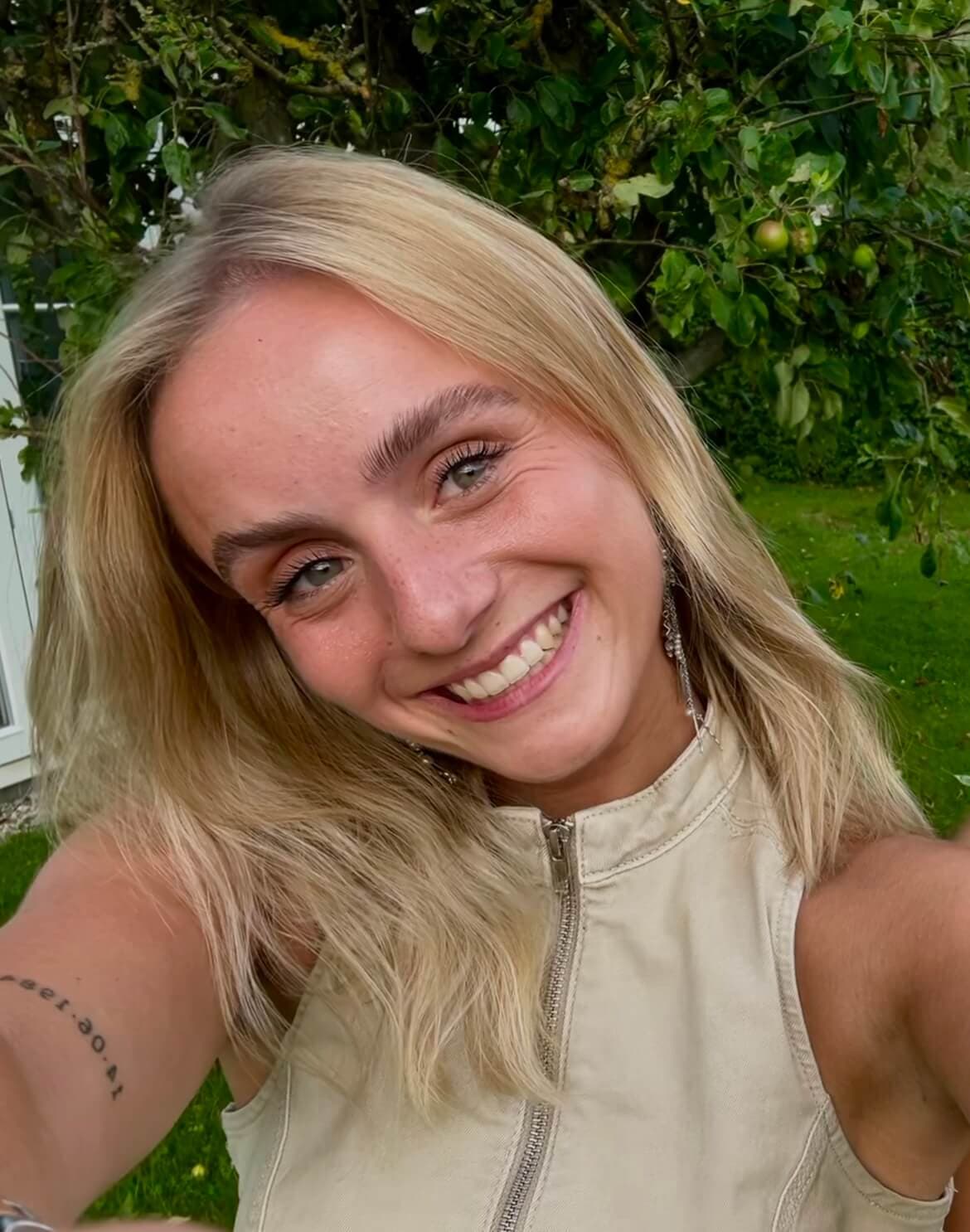 Portrait of Mille Marie Lunderskov, Heat Harmony Saunagus master.